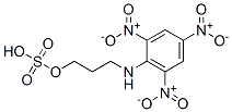 1-Propanol, 3-[(2,4,6-trinitrophenyl)amino]-, hydrogen sulfate (ester) CAS#: 51224-00-1