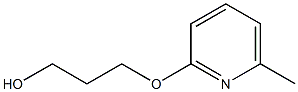 1-Propanol,3-[(6-methyl-2-pyridinyl)oxy]-(9CI) CAS#: 401811-95-8