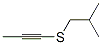 1-Propyne, 1-((2-methylpropyl)thio)- CAS#: 56444-80-5