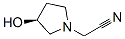 1-Pyrrolidineacetonitrile,3-hydroxy-,(3S)-(9CI) CAS#: 540787-77-7