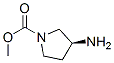 1-Pyrrolidinecarboxylicacid,3-amino-,methylester,(3S)-(9CI) CAS#: 442873-98-5
