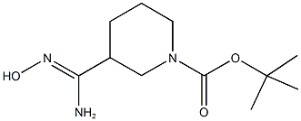 1-TERT-BUTYLOXYCARBONYL-3-(N-HYDROXYCARBAMIMIDOYL)PIPERIDINE CAS#: 479080-28-9