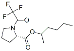 1-(Trifluoroacetyl)-L-proline 1-methylpentyl ester CAS#: 57983-56-9