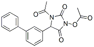 1-acetyl-3-acetoxy-5',5-diphenylhydantoin CAS#: 56775-94-1