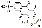 1-amino-4-bromo-9,10-dioxo-9,10-dihydroanthracene-2,7-disulfonic acid CAS#: 58294-41-0