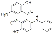 1-amino-4,8-dihydroxy-5-(phenylamino)anthraquinone CAS#: 6370-89-4