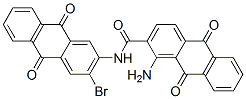 1-amino-N-(3-bromo-9,10-dihydro-9,10-dioxo-2-anthryl)-9,10-dihydro-9,10-dioxoanthracene-2-carboxamide CAS#: 52740-90-6