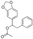 (1-benzo[1,3]dioxol-5-yl-2-phenyl-ethyl) acetate CAS#: 5469-07-8