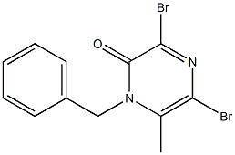 1-benzyl-3,5-dibroMo-6-Methylpyrazin-2(1H)-one CAS#: 467469-04-1