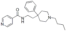 1-butyl-4-phenyl-4-isonicotinoylaminoethylpiperidine CAS#: 59455-24-2