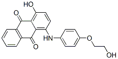 1-hydroxy-4-[[4-(2-hydroxyethoxy)phenyl]amino]anthraquinone CAS#: 58979-45-6