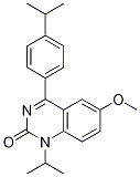 1-isopropyl-4-(4-isopropylphenyl)-6-Methoxyquinazolin-2(1H)-one CAS#: 478963-62-1
