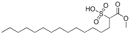 1-methoxy-1-oxohexadecane-2-sulphonic acid CAS#: 58849-75-5