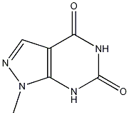 1-methyl-1H-pyrazolo[3,4-d]pyrimidine-4,6(5H,7H)-dione CAS#: 5401-15-0