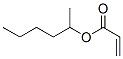 1-methylpentyl acrylate CAS#: 51443-71-1
