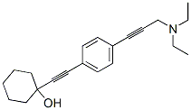 1-[[p-[3-(Diethylamino)-1-propynyl]phenyl]ethynyl]-1-cyclohexanol CAS#: 5076-60-8