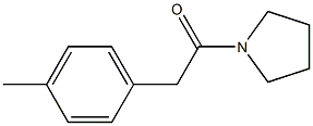 1-(pyrrolidin-1-yl)-2-p-tolylethanone CAS#: 512787-27-8