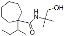1-sec-butyl-N-(2'-hydroxy-1',1'-dimethylethyl)cycloheptanecarboxamide CAS#: 56471-42-2