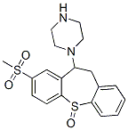 10-Piperazino-8-(methylsulfonyl)-10,11-dihydrodibenzo[b,f]thiepin 5-oxide CAS#: 58868-87-4