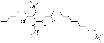 10,12,15-Trichloro-1,13,14-tris[(trimethylsilyl)oxy]henicosane CAS#: 56248-45-4