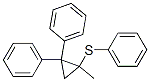 1,1'-[2-Methyl-2-(phenylthio)cyclopropylidene]bisbenzene CAS#: 56728-02-0