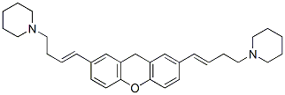 1,1'-[(9H-Xanthene-2,7-diyl)bis(3-butene-4,1-diyl)]bispiperidine CAS#: 53353-55-2