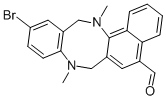 11-BROMO-8,14-DIMETHYL-7,8,13,14-TETRAHYDROBENZO[F]NAPHTHO[1,2-B][1,5]DIAZOCINE-5-CARBALDEHYDE CAS#: 463933-04-2