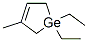 1,1-Diethyl-3-methylgermacyclopenta-3-ene CAS#: 5764-76-1