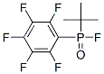 (1,1-Dimethylethyl)(pentafluorophenyl)fluorophosphine oxide CAS#: 53381-02-5