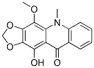 11-Hydroxy-4-methoxy-5-methyl-1,3-dioxolo[4,5-b]acridin-10(5H)-one CAS#: 517-74-8