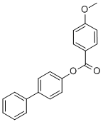 [1,1'-biphenyl]-4-yl 4-methoxybenzoate CAS#: 55673-00-2