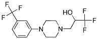 1,1,1-TRIFLUORO-3-(4-[3-(TRIFLUOROMETHYL)PHENYL]PIPERAZINO)-2-PROPANOL CAS#: 453557-82-9