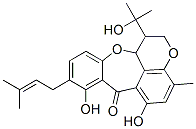 1,12a-Dihydro-6,8-dihydroxy-1-(1-hydroxy-1-methylethyl)-4-methyl-9-(3-methyl-2-butenyl)-[1]benzopyrano[4,5-bc][1]benzoxepin-7(2H)-one CAS#: 50875-10-0