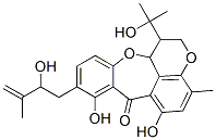 1,12a-Dihydro-6,8-dihydroxy-9-(2-hydroxy-3-methyl-3-butenyl)-1-(1-hydroxy-1-methylethyl)-4-methyl[1]benzopyrano[4,5-bc][1]benzoxepin-7(2H)-one CAS#: 55826-58-9