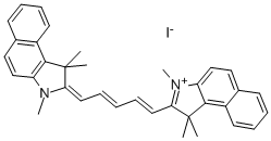 1,1',3,3,3',3'-HEXAMETHYL-4,5,4',5'-DIBENZOINDO-DICARBOCYANINE CAS#: 56289-64-6