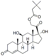 11beta,17,21-trihydroxypregn-4-ene-3,20-dione 21-(3,3-dimethylbutyrate) CAS#: 508-96-3