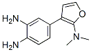 1,2-Benzenediamine,  4-[2-(dimethylamino)-3-furanyl]- CAS#: 471239-95-9