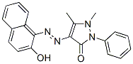 1,2-Dihydro-4-[(2-hydroxynaphthalen-1-yl)azo]-1,5-dimethyl-2-phenyl-3H-pyrazol-3-one CAS#: 51359-15-0