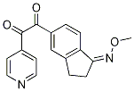1,2-Ethanedione, 1-[2,3-dihydro-1-(MethoxyiMino)-1H-inden-5-yl]-2-(4-pyridinyl)- CAS#: 405554-66-7