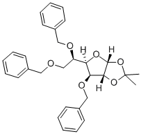 1,2-O-ISOPROPYLIDENE-3,5,6-TRI-O-BENZYL-ALPHA-D-GLUCOFURANOSE CAS#: 53928-30-6