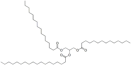 1,2,3-Propanetriol 1-palmitate 2-stearate 3-myristate CAS#: 55256-01-4