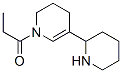 1,2,3,4-Tetrahydro-1-(1-oxopropyl)-5-(2-piperidinyl)pyridine CAS#: 53508-12-6