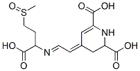 1,2,3,4-Tetrahydro-4-[2-[[1-carboxy-3-(methylsulfinyl)propyl]imino]ethylidene]pyridine-2,6-dicarboxylic acid CAS#: 5296-79-7
