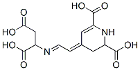 1,2,3,4-Tetrahydro-4-[2-[(1,2-dicarboxyethyl)imino]ethylidene]pyridine-2,6-dicarboxylic acid CAS#: 5375-63-3