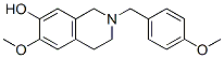 1,2,3,4-Tetrahydro-6-methoxy-2-[(4-methoxyphenyl)methyl]isoquinolin-7-ol CAS#: 5056-80-4