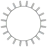 1,2,3,4,5,6,7,8,9,10,11,12,13,14,15,16,17,18,19,20-Icosa(methylene)cycloicosane CAS#: 55757-06-7