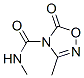 1,2,4-Oxadiazole-4(5H)-carboxamide, N,3-dimethyl-5-oxo- CAS#: 57689-41-5