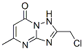 (1,2,4)Triazolo(1,5-a)pyrimidin-7(1H)-one, 2-(chloromethyl)-5-methyl- CAS#: 56433-30-8