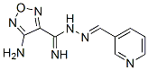 1,2,5-Oxadiazole-3-carboximidicacid,4-amino-,(3-pyridinylmethylene)hydrazide(9CI) CAS#: 595599-42-1