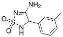 1,2,5-Thiadiazol-3-amine, 4,5-dihydro-4-(3-methylphenyl)-, 1,1-dioxide (9CI) CAS#: 425646-68-0